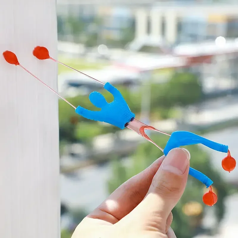 

1pcs Funny Sticky Wall Climbing Men Toys for Children Plastic Climbing Flip Man Attractive Classic Gift Kids Novelty Toy