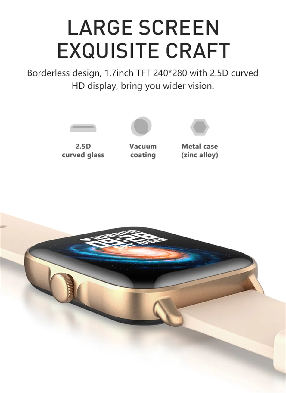 2022 New Smart Watch Women Men For Xiaomi smart Bracelet Exercise Activity Tracker IP68 Waterproof Sport Ladies Call Smart Watch