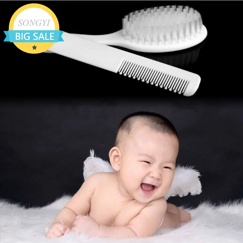 Kids Comb Set For Babies Baby Soft Brushes Of Hair Care Products Hairbrush Infant Combs Care Head Massager For Boys And Girls hair styling tools hair brush comb baby hair comb