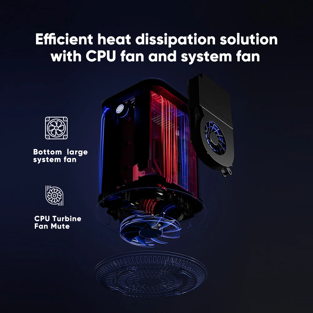 탑톤 2베이 NAS R1 PRO N100 미니 PC 2x I226-V 2.5G 소프트 라우터 네트워크 스토리지 디스크 스테이션 PC 미니 방화벽 컴퓨터 Wifi6