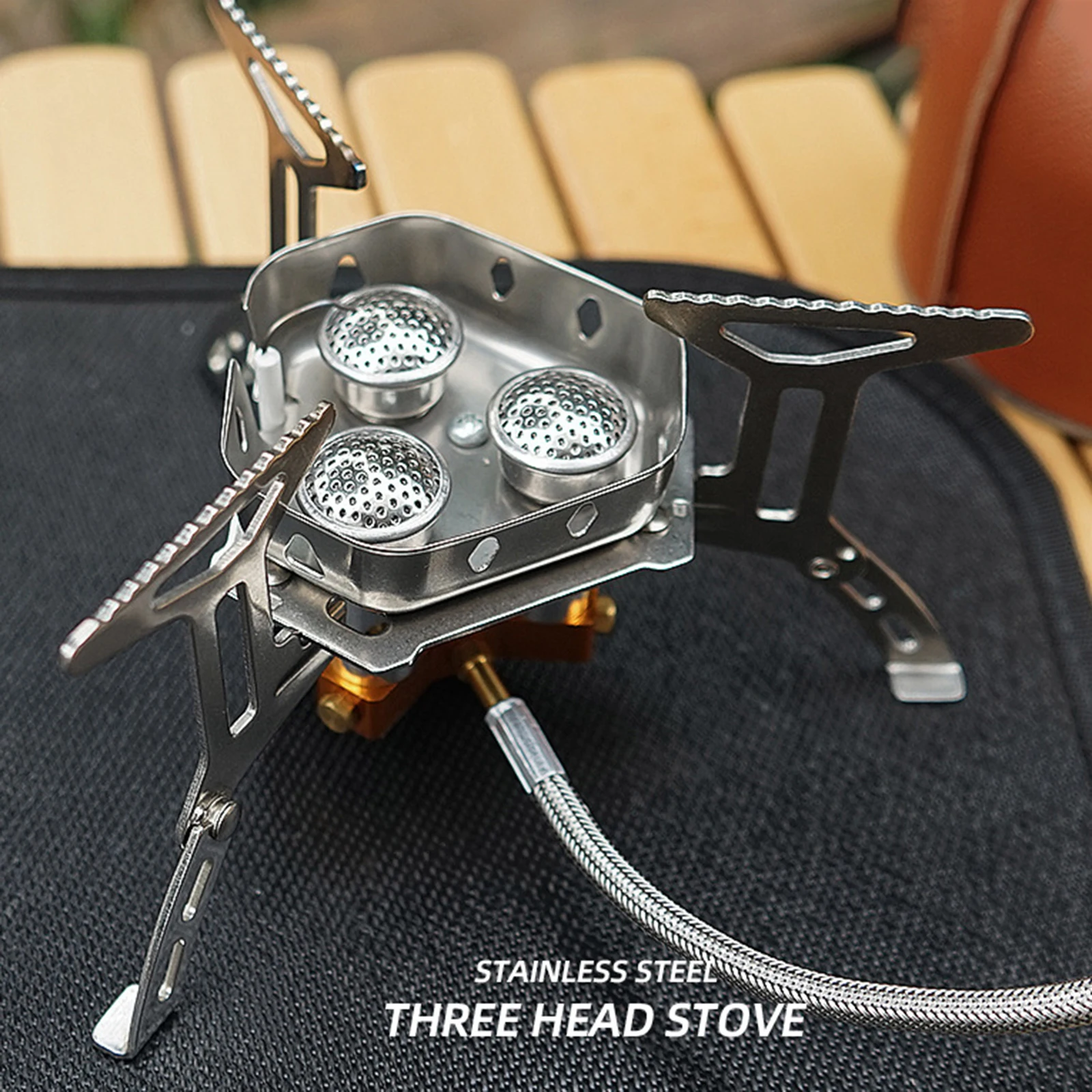 Camping Stove Portable Outdoor Stove Burner Gas Burner Mini Windproof Camp  Stove for Garden Bbq Tourism Supplies Cooking - AliExpress