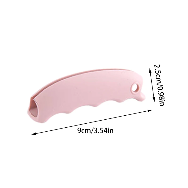 3PCS Portable Silicone Shopping Bag Holder Clips Handle Carrier