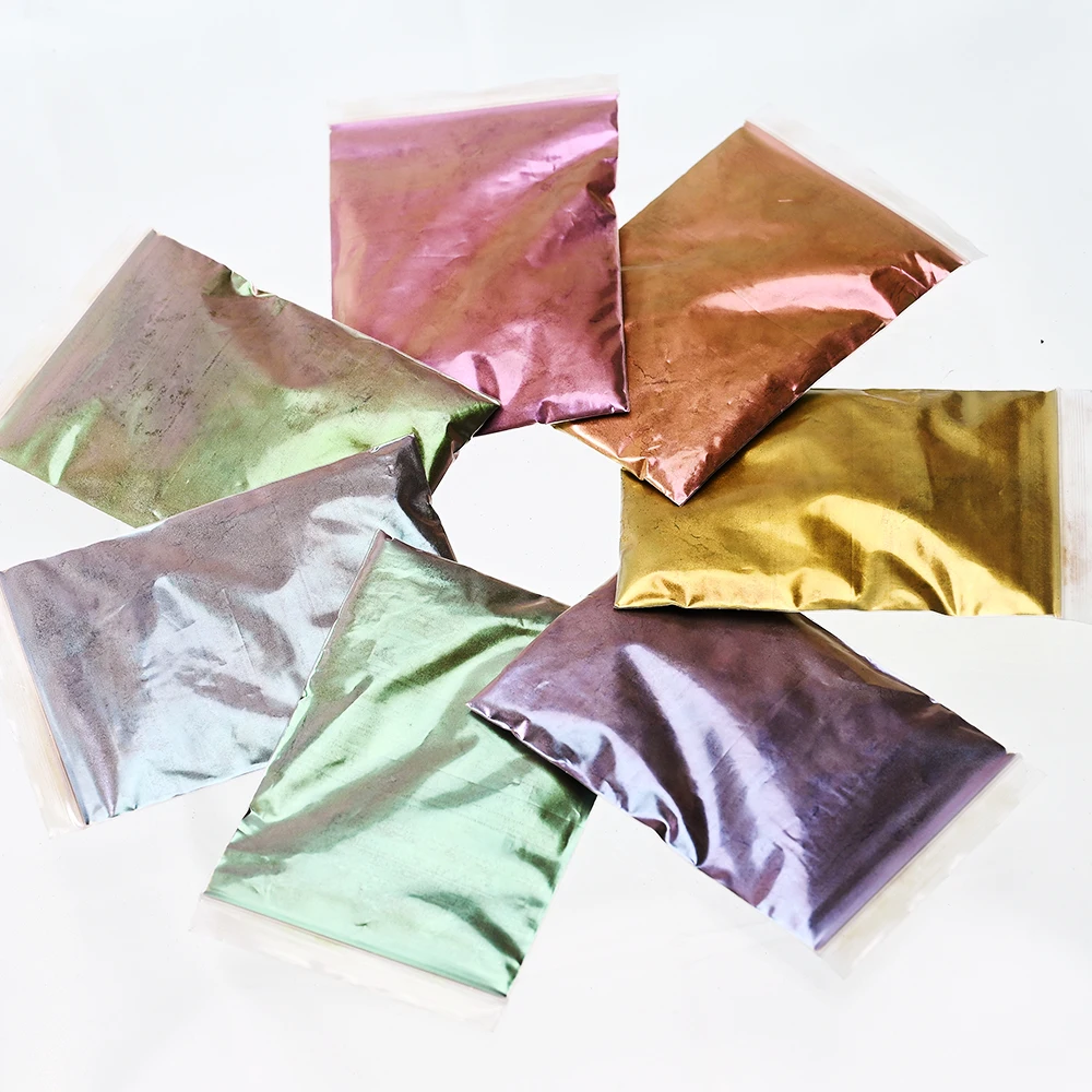 Nail powder nail pigment nail glitter nail decoration 3D Chameleon Magnetic Glitter Dust Cat Eye Chrome Pigment DIY Craft Supplies