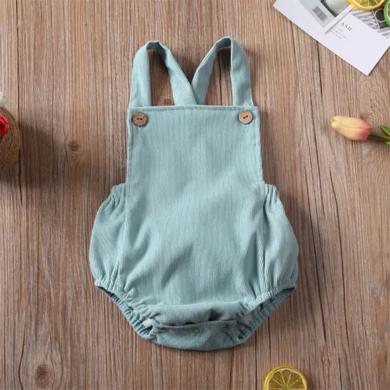 Corduroy Baby Romper 3