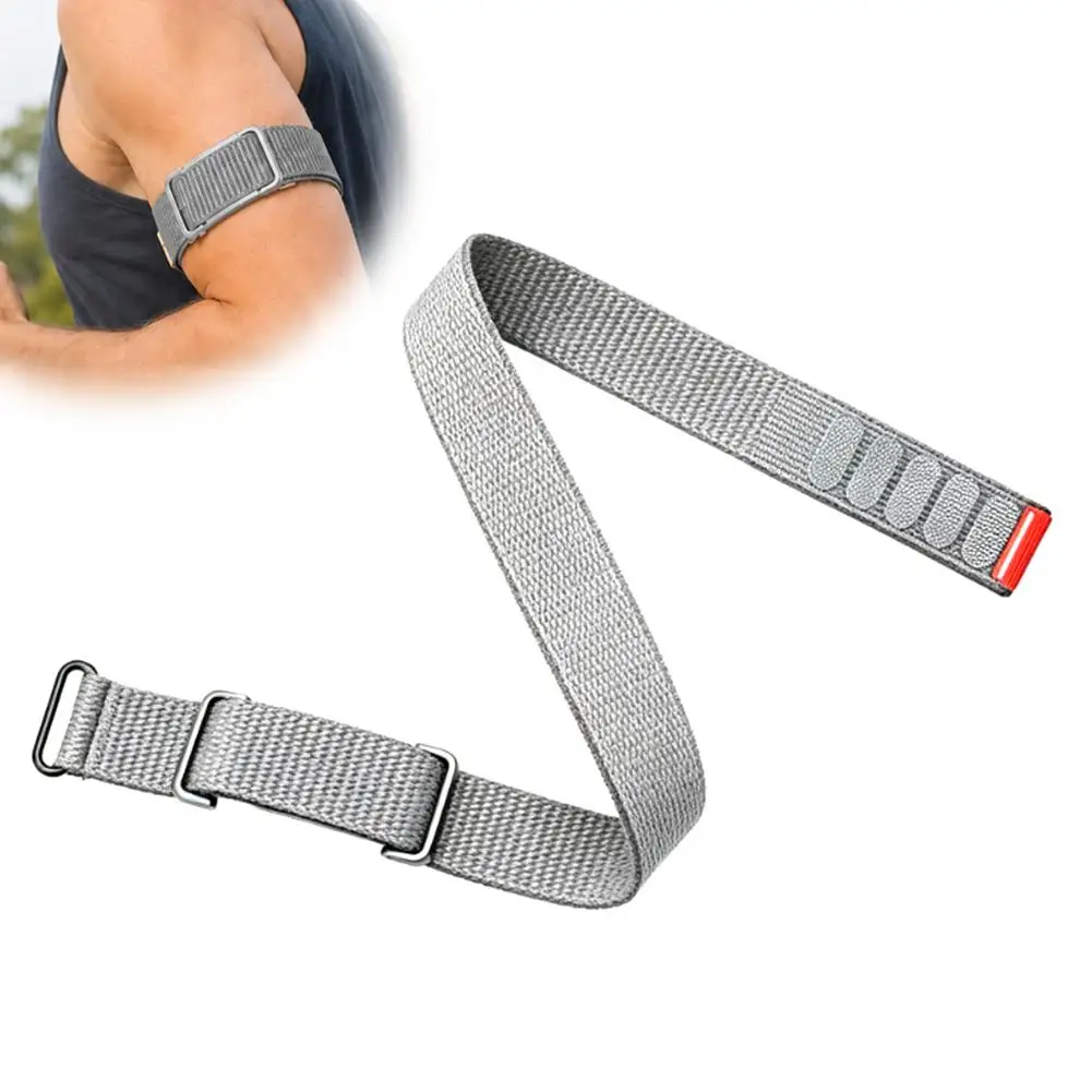 Nylon Adjustable Arm Strap with Breathable Design and Metal Case