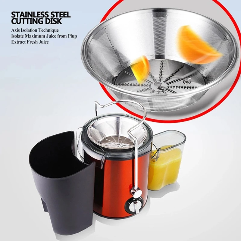 High Quality Wide Mouth Juicer Easy Clean Extractor Press Centrifugal Juicing Machine for Whole Fruit Vegetable 2