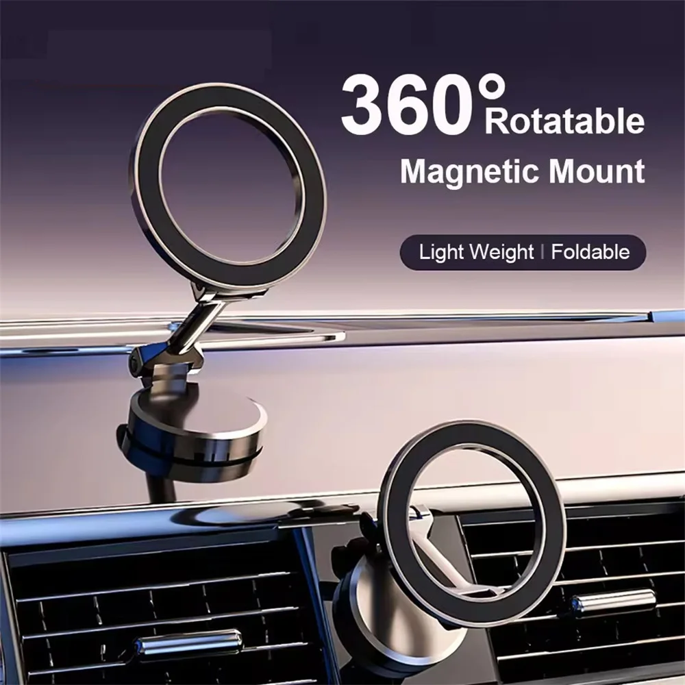 Roreta Foldable Sided Magnetic monopod for Magsafe Gym Treadmill Universal Folding Car Holder Magnetic Smartphone Stand magnetic phone stand