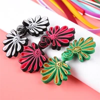 5 Pairs Handmade Cheongsam Sewing Fasteners Chinese Knots Buttons Chinese Closure Sewing Fasteners for Sweater 1