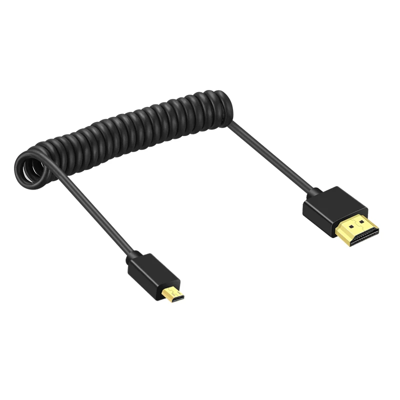 Ultra Slim Flexible Micro HDMI to MICRO HDMI Cable 2 for sony a7c a7m3