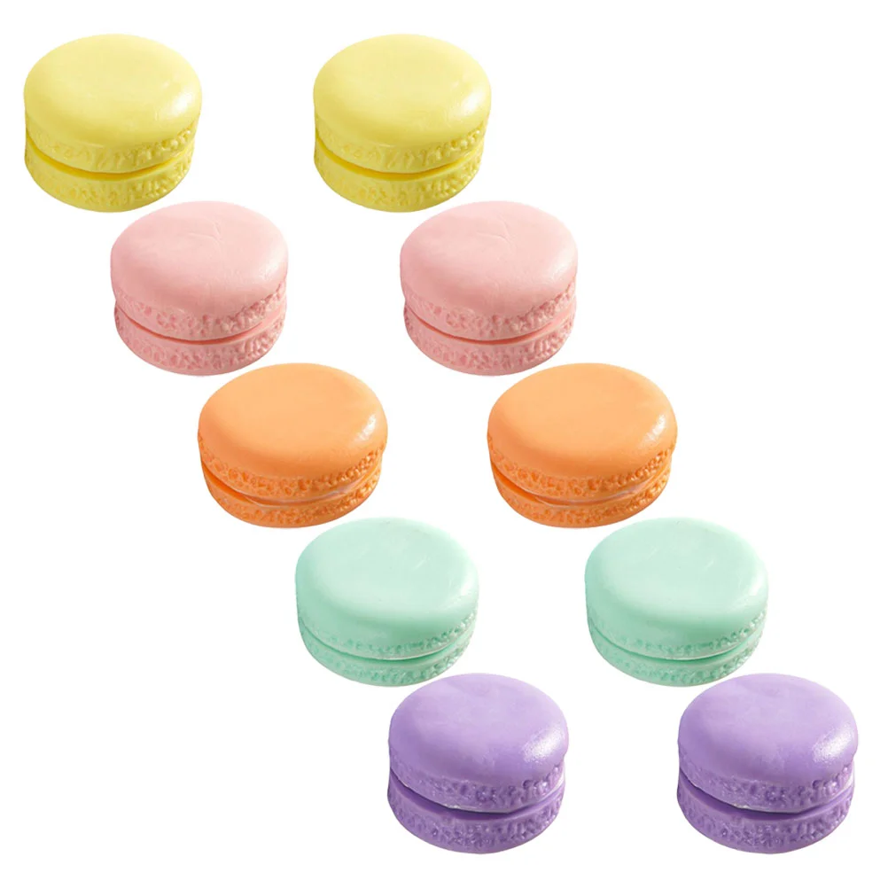 

Artificial French Macarons Cake Simulation Cupcake Lifelike Dessert Fake Macaron Model Home Coffee Shop Wedding Decoration