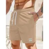 Men's Corduroy Shorts Labeled Summer Beach Short Pants Men Baggy Loose Basketball Shorts Casual Sweatpants Male 2