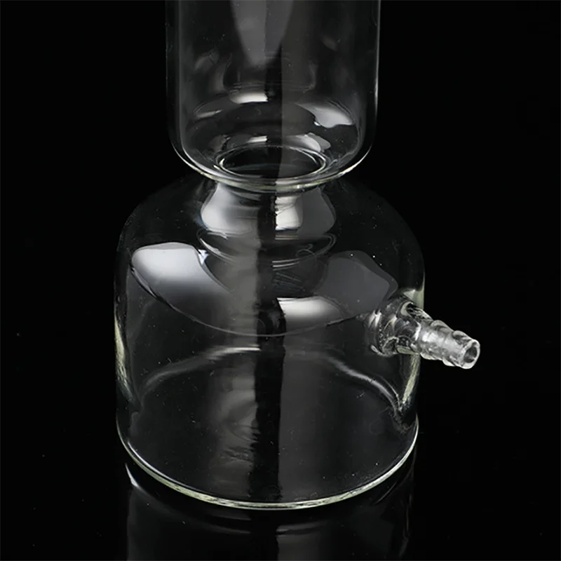 250 유리 가스 건조 타워, 고체 흡수성 건조 타워, 유리 실험 장비, 유리 가스 건조 타워, 500ml