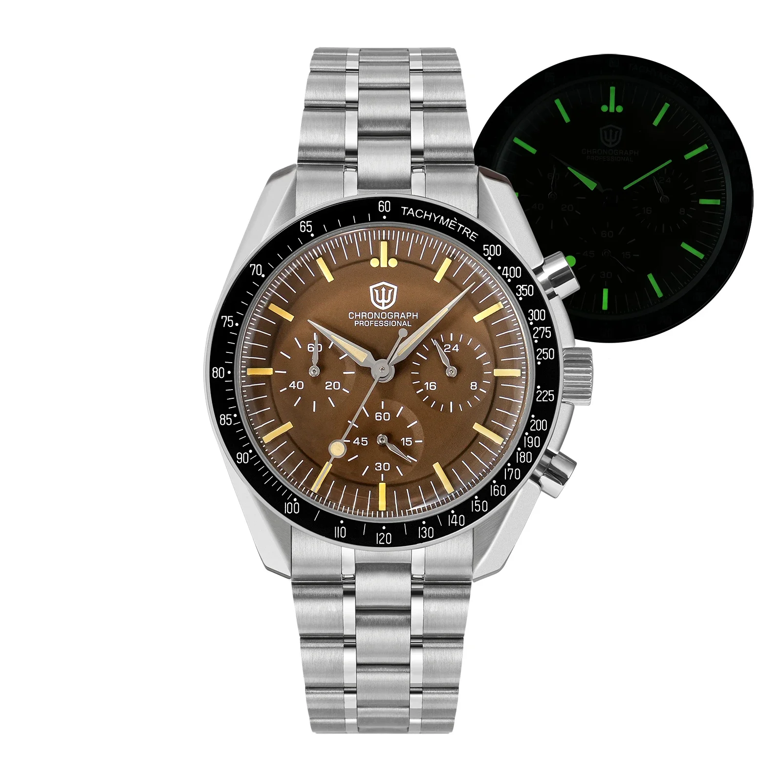 steeldive(steelflier)クロノグラフ 200m 防水vk63 Buy Steelflier Watches - Chronograph Quartz Watch