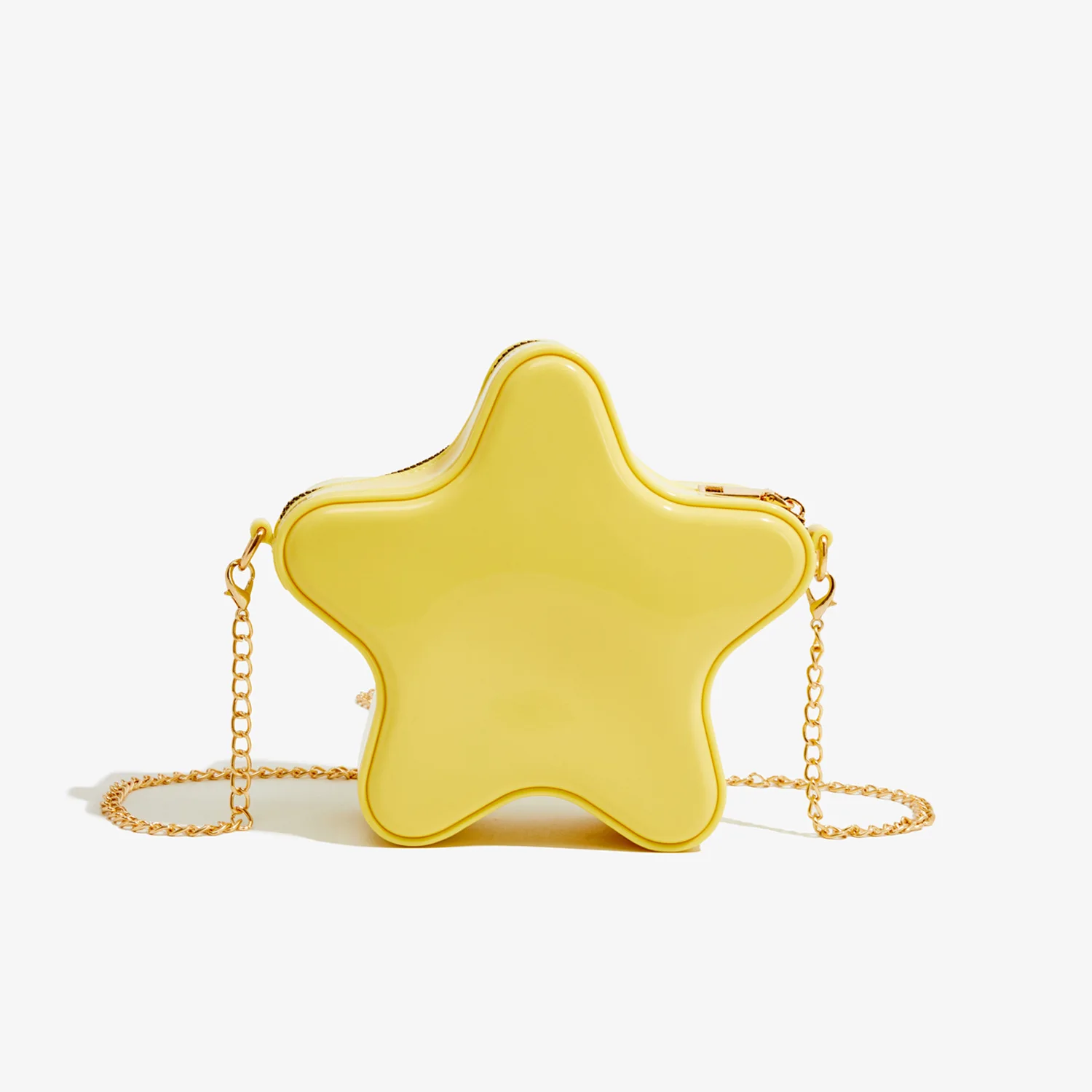 

Jelly Bag for Women Mini Crossbody Bag Girls Decorative Rainbow Color Bag Metal Chain Party Casual Shoulder Bag Gift for Kids