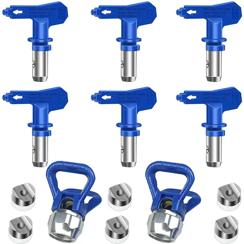 

Paint Spray Sprayer Machine Tips Set,reversible Nozzles Spraying Parts Airless Nozzle
