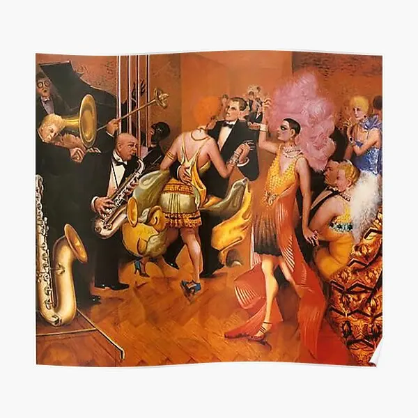 

Musical Poster Modern Painting Funny Print Mural Room Picture Art Vintage Wall Decor Home Decoration No Frame