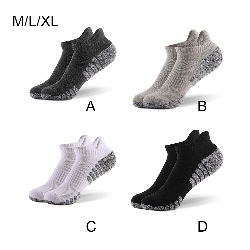 

Upgraded Fabric Thickened Towel Bottomed Running Socks For Sweat Absorbing And Breathable Comfort Cotton Boat Socks