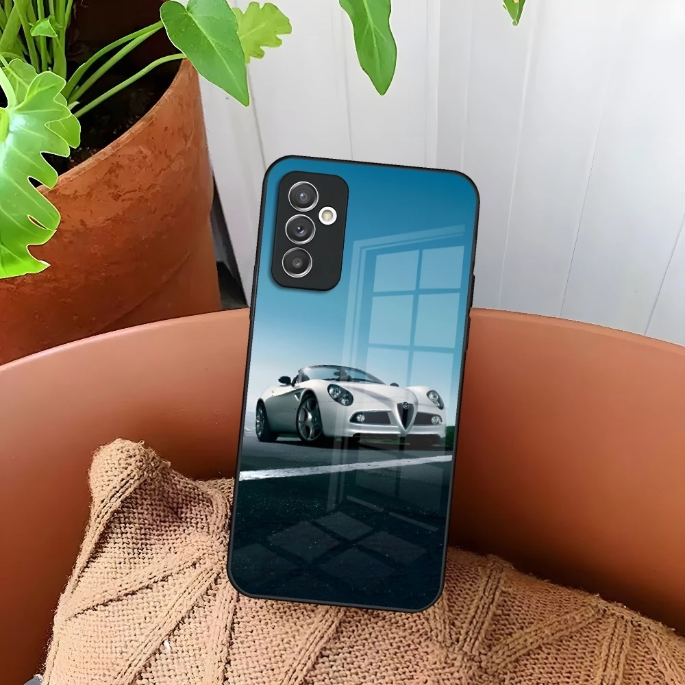 Luxury Italian Sport Car Phone Case - Premium Glass Protection Cover