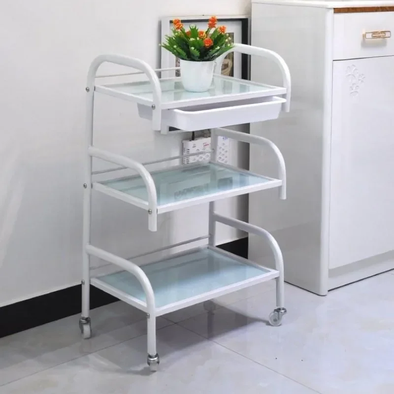 

Trolley Cart for Beauty Equipment Salon Trolley Bedside Bedroom Kitchen Salon Trolley Carrello Attrezzi Beauty Furniture HYST