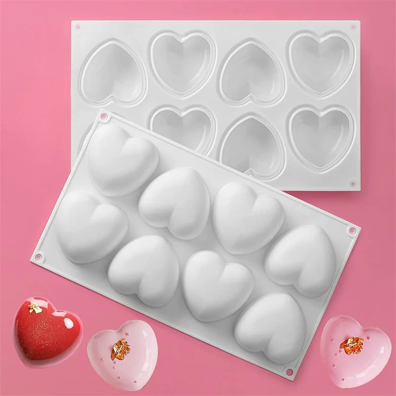 Cake Pop Mold Diamond Cake Mold Love Heart Shape Silicone Mould Cake  Chocolate Baking Tools Cake Pop Diy Form For Candles Tools - Cake Tools -  AliExpress