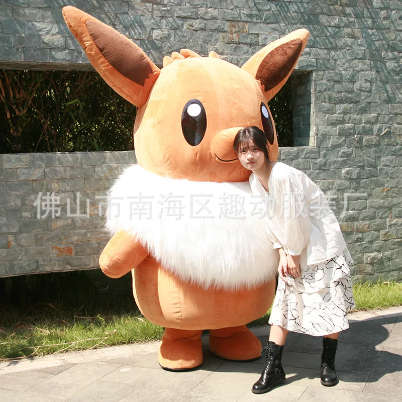 erger maken Discrimineren Haven Anime Pokemon Eevee Pikachu Opblaasbare Flareon Kostuum Mascotte Anime  Cosplay Halloween Carnaval Kostuums Mascotte Kostuum Volwassen _ -  AliExpress Mobile