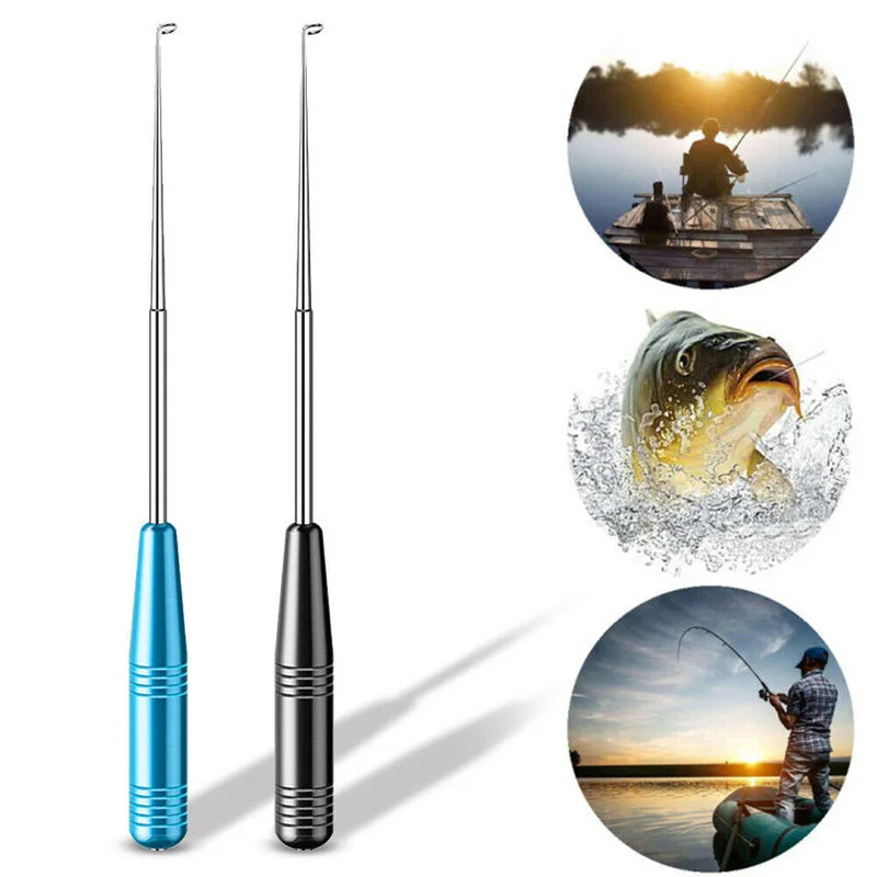 Fish Hook Remover Stainless Steel Safety Fishing Hook Extractor Detacher Rapid Decoupling Device