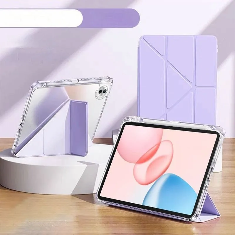 Magnetic Folding Smart Case with Pencil Holder
