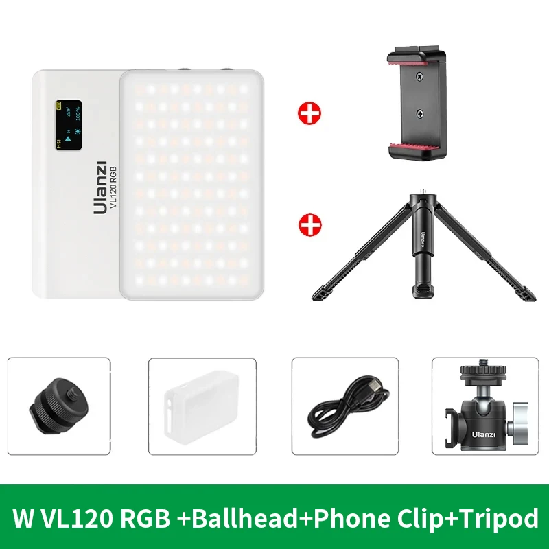 Ulanzi Vijim VL196 - Lampada LED RGB per Fotocamera