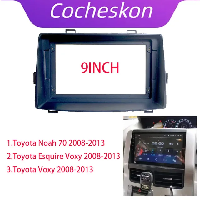 9 Inch Car Frame Fascia Adapter For Toyota Noah Esquire Voxy