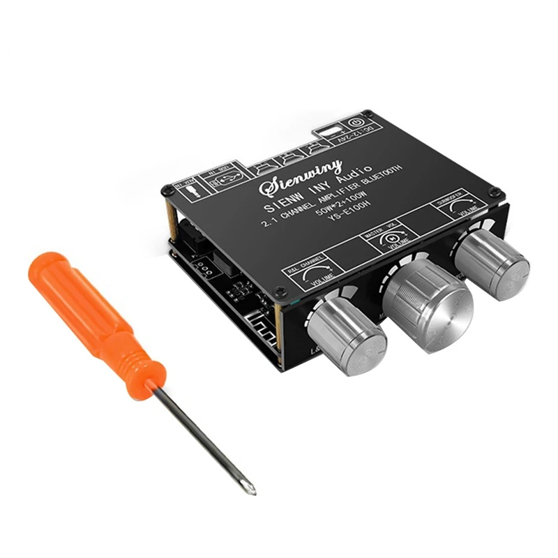 

50Wx2+100W YS-E100H 2.1 Hi-Lo Subwoofer TPA3116 Portable Convenient Channel Bluetooth Audio Amplifier Board Module