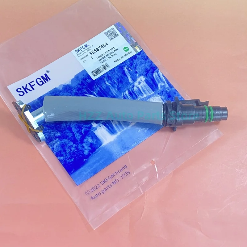 Turbo Oil Return Drain Pipe Tube For 2011- 2019 GM Chevrolet Cruze Sonic Trax Opel Buick Encore 1.4L 55587854,55569839,55566188