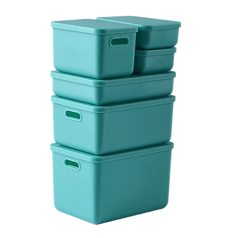 

1/6 Or 1/12 Scale Dollhouse Mini Storage Box With Lid Dollhouse Bedroom Furniture Decoration Dollhouse Accessories