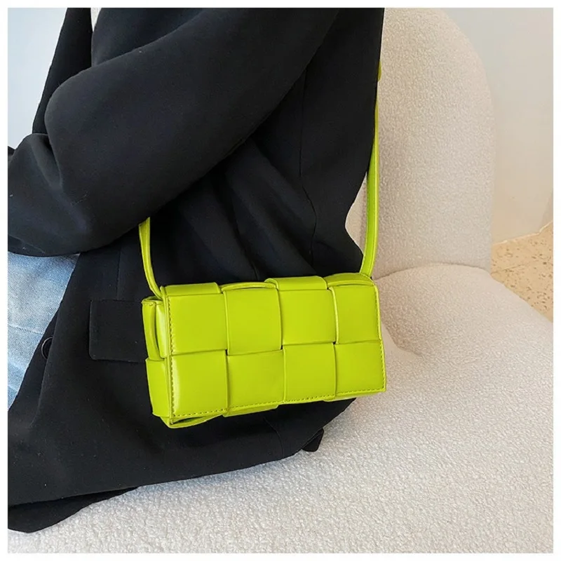 2024 Luxury Woven Tote Women's Handbags Designer Large Shoulder Bags for Women Fashion PU Shopper Purses Composited Bag Clutch