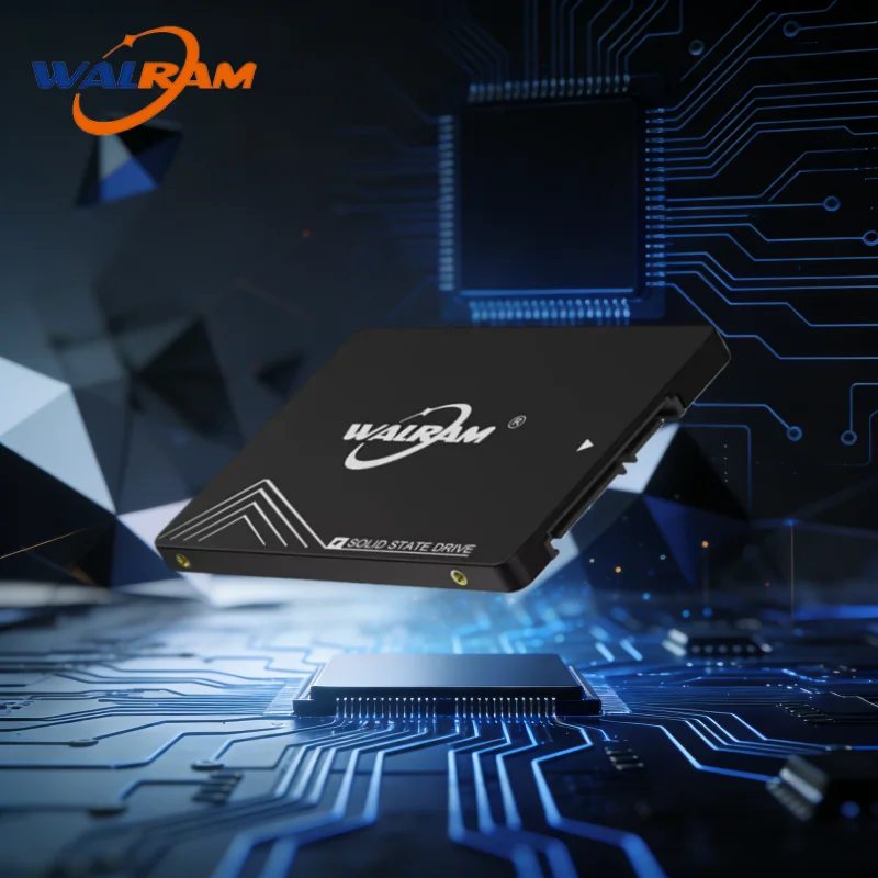 Unidad de Estado Sólido (SSD) WALRAM de 2.5 Pulgadas, 256GB SATA, 120GB, 240GB, 480GB, Interna, 560MB/s SATA3 para Disco Duro de Portátil y Escritorio 1