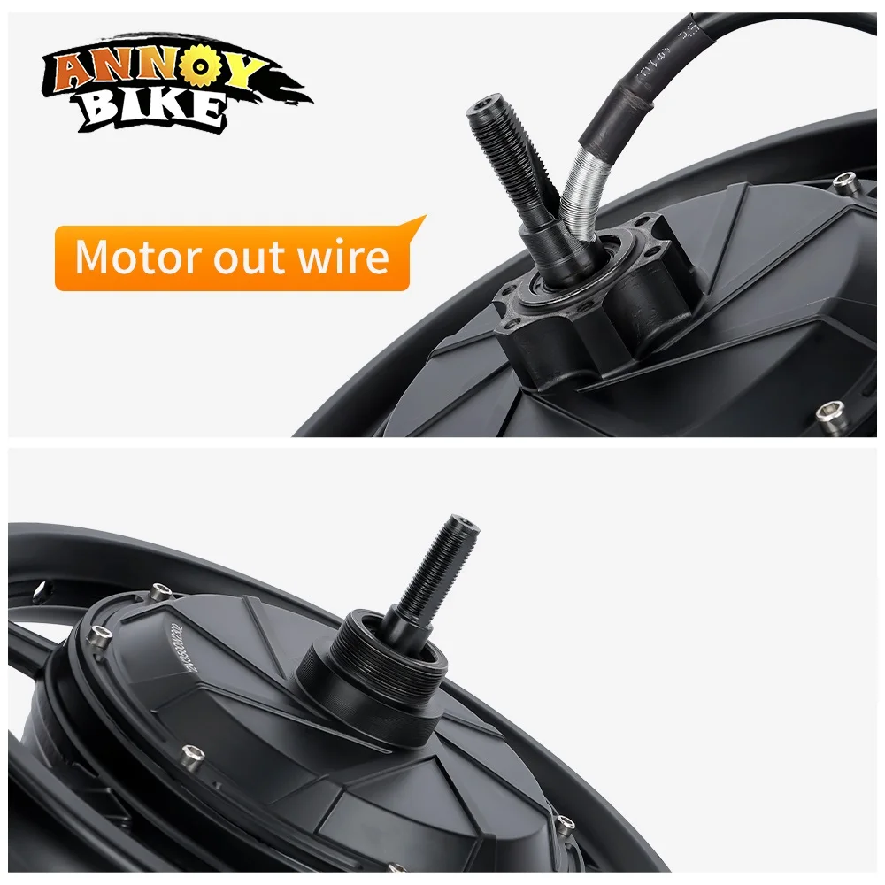 High Speed 14 inch Electric Bicycle Motor 36V-72v 1500W-3500W