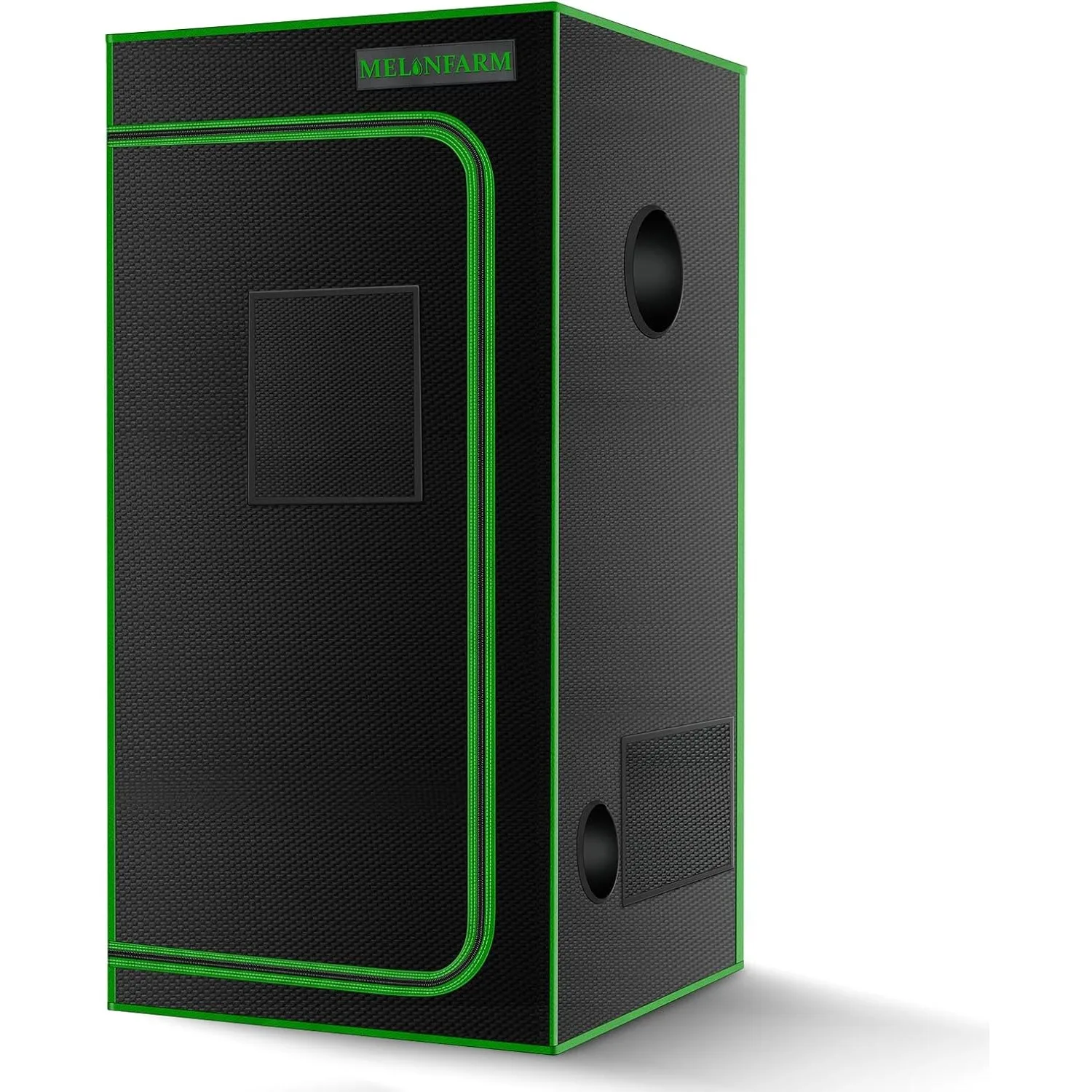 2x2 Grow Tent 24"x24"x48" High Reflective 600D Diamond Mylar Canvas with Observation Window and Floor Tray for Plant Growing