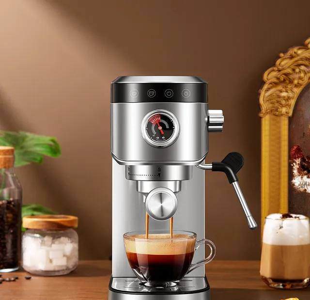 ICUIRE Espresso Machine, 20 Bar Compact Espresso Coffee, 54 OFF