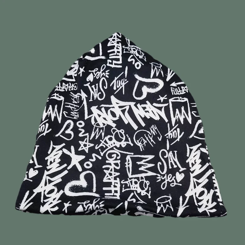 Floral Frauen Warme Mützen Skullies Casual Dance Mädchen Hut Schal Mode Outdoor Sport Beanie Frühling Herbst Hut Knochen Winter Gorras – Detail 13