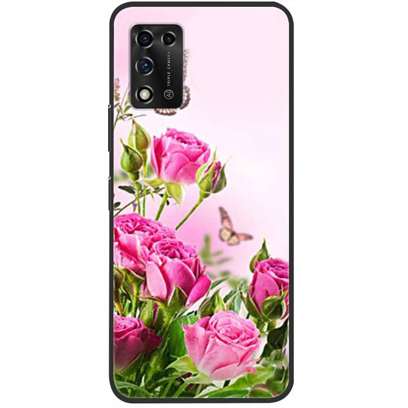 Soft Silicone Phone Cover with Protective TPU Bumpers