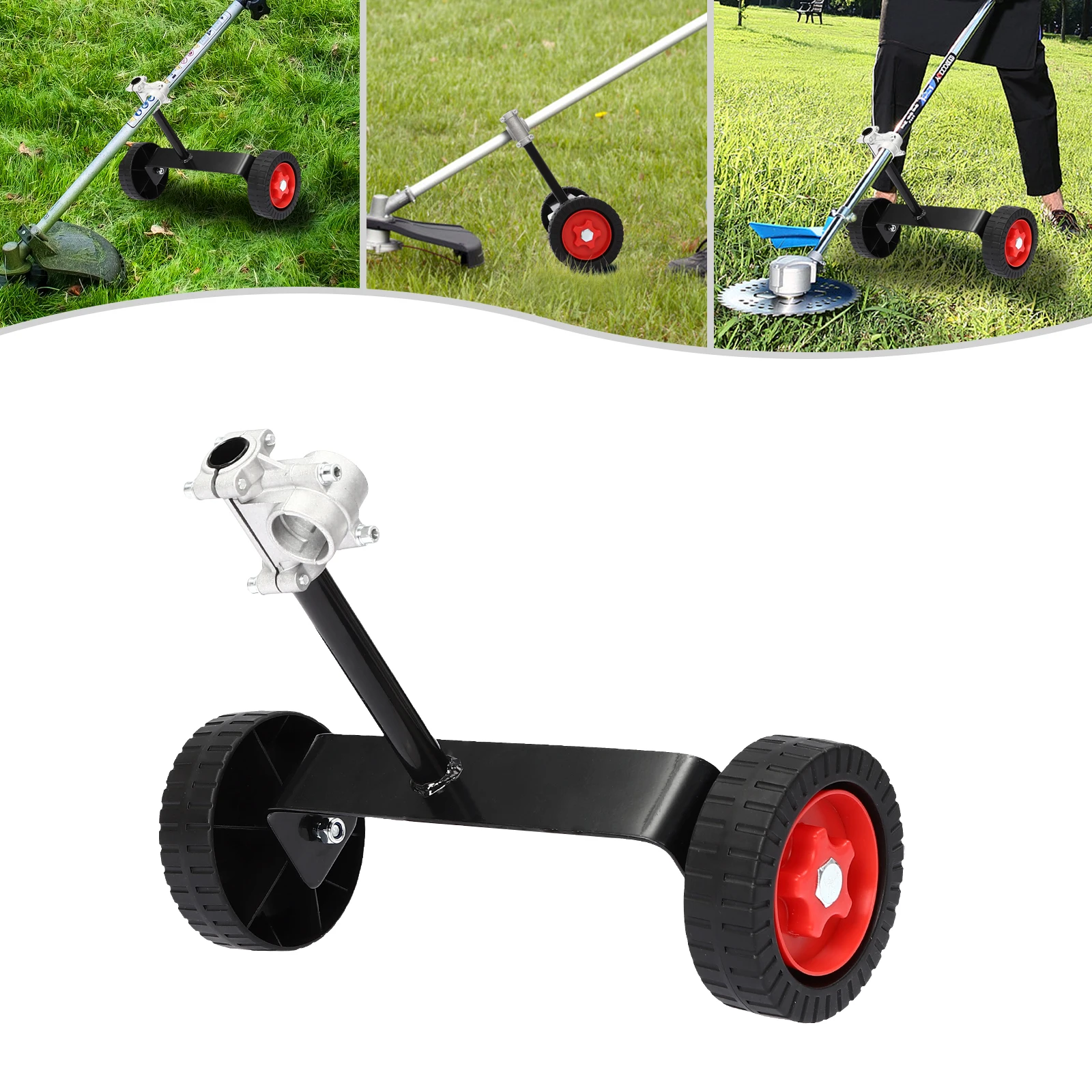 Lawn Mower Support Wheel Weed Trimmer Auxiliary Wheels Power Tool Accessories