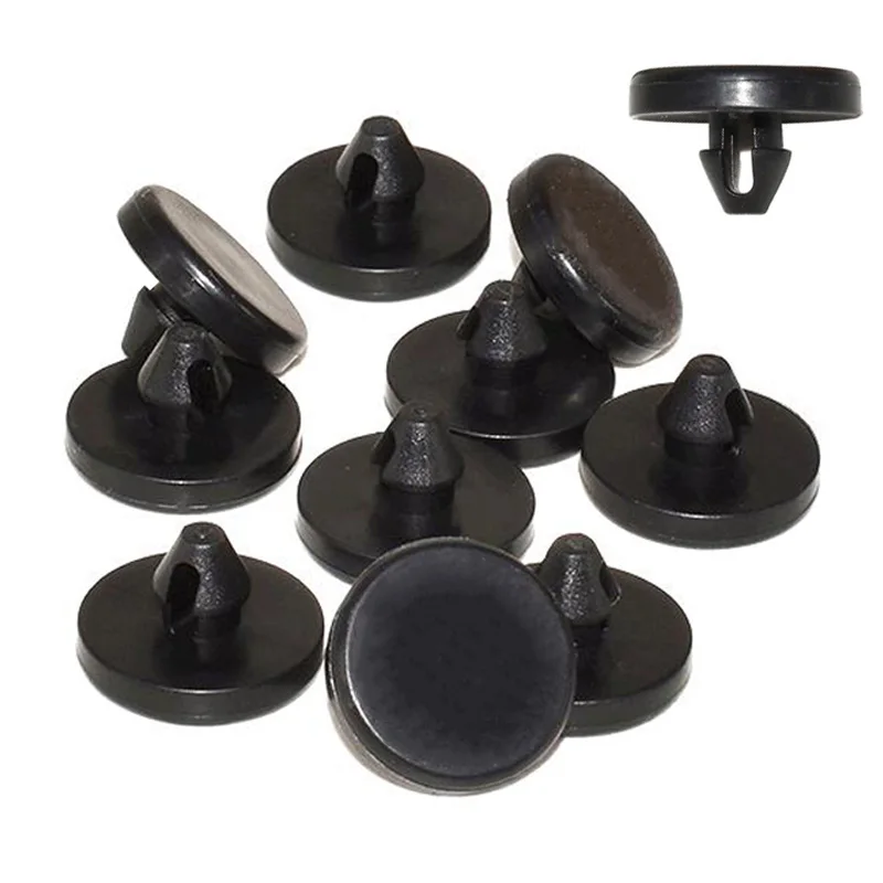 10pcs Car Brake Pedal Stopper Car Stop Lamp Switch Rubber Pad Cushion