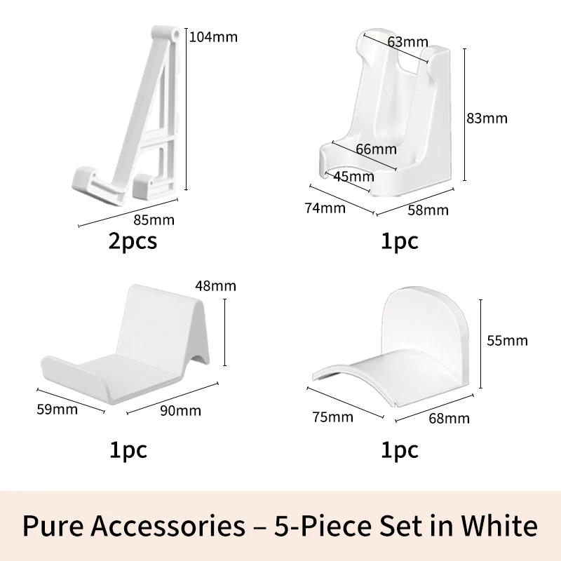 Versatile Desk Organizer - Freestanding or Clamp Design for Office Supplies, File Storage & Display Shelf
