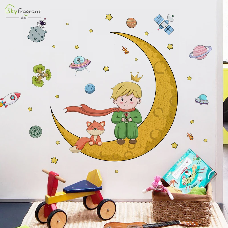 Adesivi Murali Animali Arcobaleno, Sticker Da Muro, Adesivi Da Parete Per Camera Bambini - Foto 6