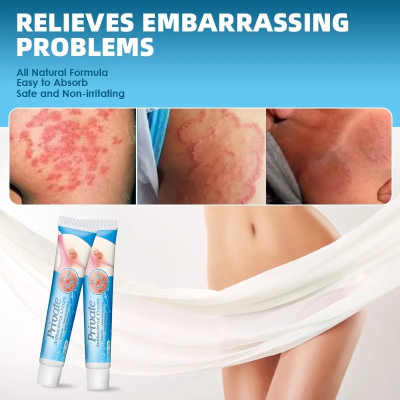 Remove Odor Antibacterial Cream Private Part Intimate Deodorant Pruritus Dermatitis Herbal Bacteriostasis Plaster 1/2/3pcs