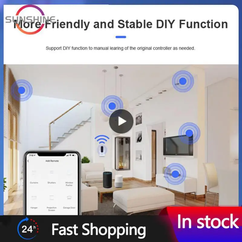Tuya Usb Ir + Rf Controller Per Tv Rf Fan/Light/Telecomando Controllo Vocale Funziona Con Amazon Alexa Assistant
