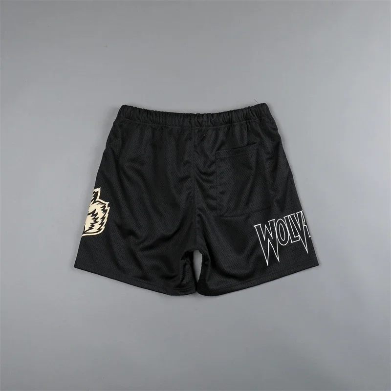 2022 Gym Shorts Men Fitness Shorts Beach Pants Basketball Training Pants Street Trend Sweatpants Mesh Breathable Men Shorts