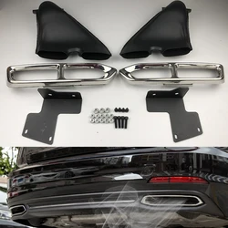 Tuyau d'échappement modifié ABS pour Audi A6 C8 2018 +, haute qualité, installation facile, accessoires de Modification 