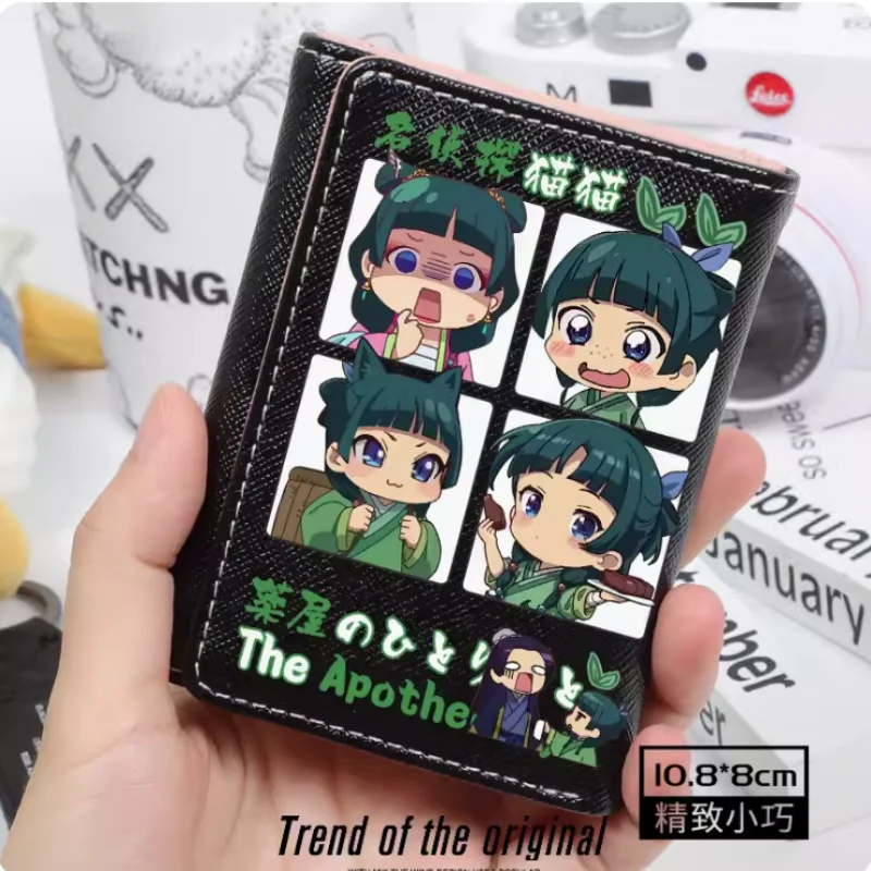 Anime The Apothecary Diaries Fashion Wallet PU Purse Card Holder Hasp Money Bag Cosplay Gift B753