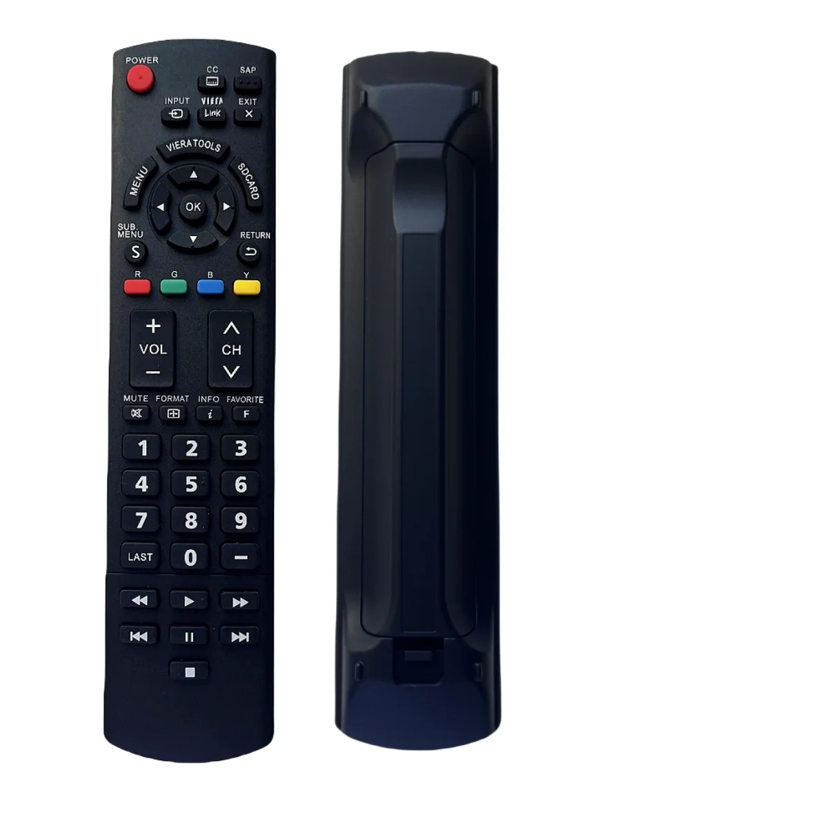 Telecomando Tv Per Panasonic Th-32Lrh30 Th-32Lrh30U Th-32Lru20 Th-32Lru30 Th-32Lru5 Th-32Lru50 Th-37Lru20 Plum A Schermo Piatto