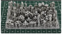 Fantasy Scene 3D Printed Resin DIY Accessories for Model Crafting and Hobby Building (Plant 3)